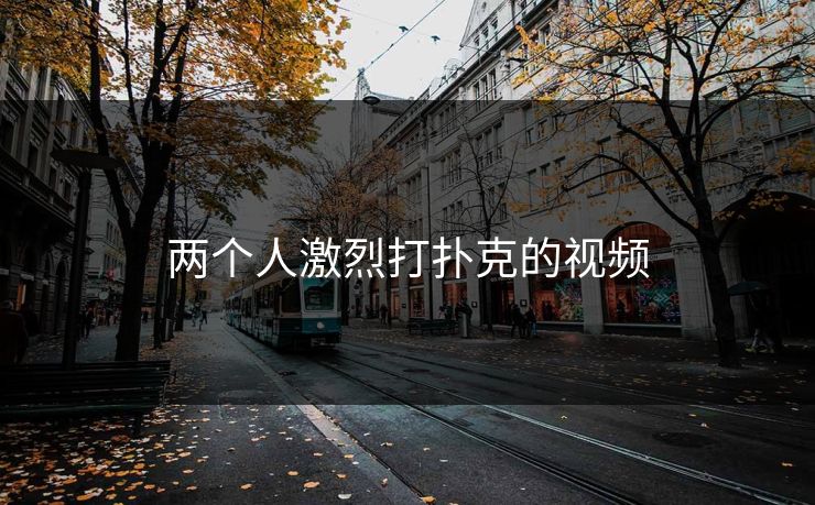 两个人激烈打扑克的视频